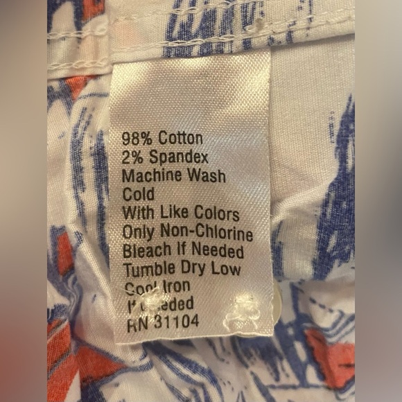 Crown & Ivy Men's Classic Fit Sailboat Button Down Shirt Size 3XLT Tropical Boat - Picture 9 of 9